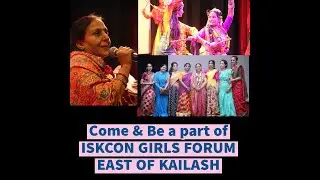 Iskcon Girls Forum East of Kailash warmly welcomes YOU ❤