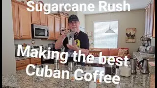 How to make the best Cuban Coffee! With the Bialetti Moka, Cafe Pilon and Sugarcane Rush!