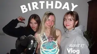 SWEET 17/ДЕНЬ РОЖДЕНИЕ НАСТИ🩷/делаем суши