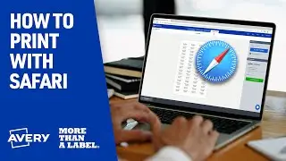 How to Print Avery Labels in Safari with Avery Design and Print
