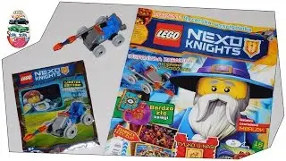 UNBOXING NEW LEGO NEXO KNIGHTS MAGAZINE 6 2016 LIMITED EDITION