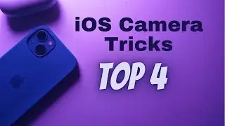 iPhone Camera Tricks - Top 4 Tricks #shorts #shortvideo