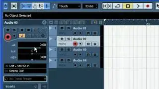 Cubase 4 - Setup for Recording