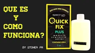 Orina Sintética QUICK FIX PLUS (Funciona 100%)