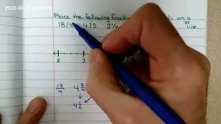 Fractions and Decimals on a Number LIne