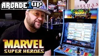 Marvel Super Heroes 1Up Arcade Cabinet Unboxing and assembly