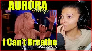 AURORA - "I Can't Breathe" Full Performance| Reaction