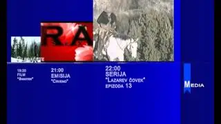 MEDIA TV najava programa vetvrtak 26 09 2013 VECE