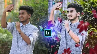 How to set-up Leaf 🌿 on your photo in Picsart app |Lightroom and Picsart Tutorial | KS EDITZ
