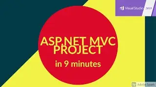 ASP.NET MVC Application in 9 minute | User management | ALL CRUD Operations | Visual Studio 2019