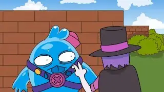 AS MELHORES ANIMAÇÕES DE BRAWL STARS! ANIMAÇÕES ENGRAÇADAS BRAWL STARS! Animação Squeak Brawl Stars