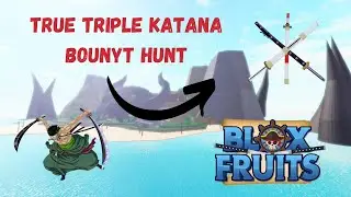 『True Triple Katana』 Bounty Hunting Montage | Blox Fruit