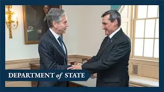 Secretary Blinken meets with Turkmenistan Foreign Minister Rashid Meredov
