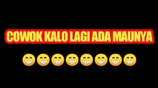 suara cowok lagi kerong