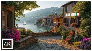 I Found an Underrated Laketown in Italy 🇮🇹 4K Lake Iseo Tour