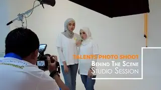 Talent Casual Studio Shoot - Behind The Scene