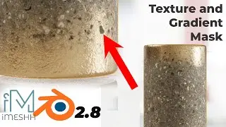 Blender 2.8 GRADIENT MASK Tutorial | iMeshh Guide