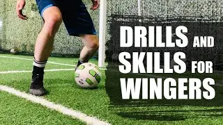Soccer Drills For Wingers | Soccer Training For Wingers | Soccer Skills For Wingers