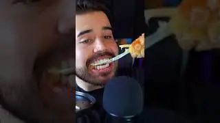 SATISYING CHEESE PULL KOREAN CORNDOG ASMR MUKBANG #shortsasmr #mukbang #food