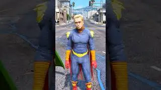 GTA V Iron Man VS HomeLander Dr Doom Which Random Team Will Win 121% #shorts #gta5 #homelander