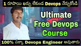 Ultimate Free Devops Course | Learn Devops course with Free | 