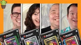 FIRST LOOK Commander Masters Precon GAMEPLAY | Zhulodoc VS Anikthea VS Sliver Gravemother VS Guff