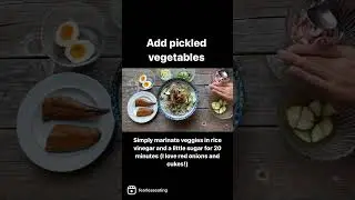How to Make a Smoked Mackerel Asian Rice Bowl