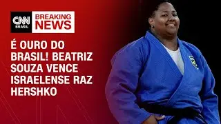 É ouro do Brasil! Beatriz Souza vence israelense no judô | BASTIDORES CNN