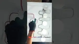 How to connect 5 lamps with 3 switches 