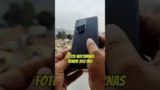 Fotos nocturnas con el Honor 200 Pro