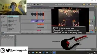 How To Make An Alternative Rock, Emo Trap Guitar Beat For Convolk/Guardin (Ableton/FL) Easy Tutorial