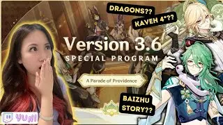 3.6 Genshin Livestream Reaction | Genshin Impact