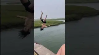 Bridge Jumping On Cape Cod
