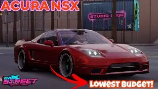 CarX Street | ACURA NSX Ultra low budget tune for racing C5 without gold parts!!!