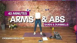 STRENGTH AND SCULPT: 45 MIN Upper Body Workout with Isometrics and Abs