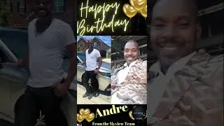 Happy Earthday Andre Don’t Let Age Get You Down It’s Too Hard To Get Up Again!!!!