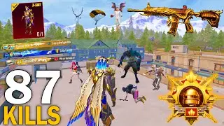 87Kills! 🔥MY BEST LIVIK GAMEPLAY in NEW MODE with PHARAOH X-Suit😈 Pubg Mobile