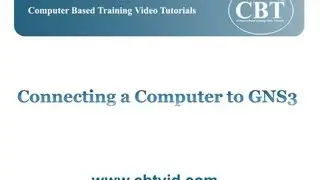 Connecting a computer to GNS3 part2