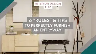 INTERIOR DESIGN - How to furnish the entryway: 6 rules to do it perfectly!