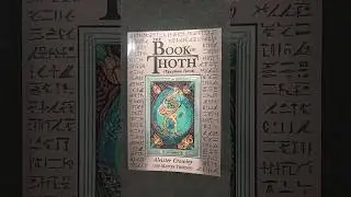 Aleister Crowley's "Book of Thoth" #Thoth #AleisterCrowley #Qabalah #Tarot #Astrology #Books