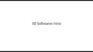 3D Software's Intro | ArchJafra