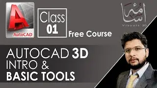 Autocad Modeling & Learning  | Complete AutoCAD (2D) in Urdu,Hindi for Beginners | Architecture, 3d
