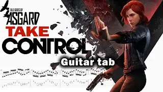 Old Gods of Asgard - Take Control (guitar solo | FULL TAB in description)