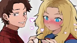 Spider-Man x Supergirl: Kiss and Punch part 2 | Supergirl Comic Dub | Pencilkami