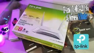 TP Link TL MR3420 3G/4G Wireless N Router Unboxing