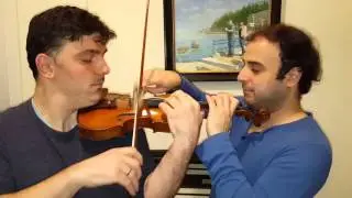 Mozart: Rondo alla Turca for one violin and two violinists
