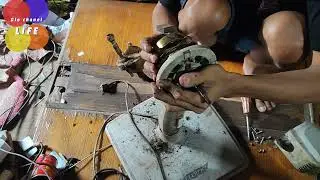 cara betulin kipas angin yang sudah tidak mau muter
