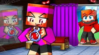 My friends mustn't KNOW that I'm a VAMPIRE on Minecraft!