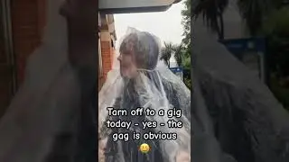 Tarn off to a wet gig in Reigate today 😆 #shorts