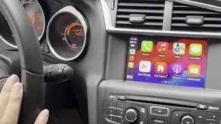 Autoabc Peugeot Citroen Carplay&Android Auto module installation and demonstration